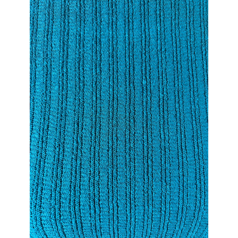 Eileen Fisher Petite Long Sleeve Tee SP Teal - Picture 8 of 8
